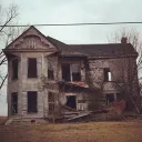 The abandoned house