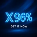 X 96% Finder Discord Server Icon