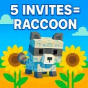 🦝5 invites = raccoon