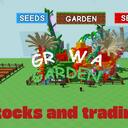 Grow a garden: Stocks and trading Discord Server Icon