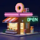 (5B+) DonutHub Discord Server Icon