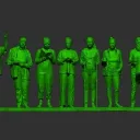 The one thousand tiny green men