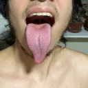 Male Long Tongue