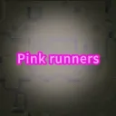 Pink runners