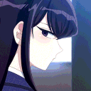 ‹    𐙚 𓏻  komi ’ ◟ 🫐 Discord server icon