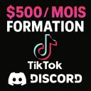 500€/mois - formation tiktok