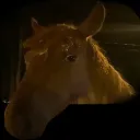 THE Wplace horse sticker