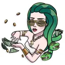 Miss Medusa's Money Vault Discord Server Icon