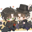 ✶⨾  愚者星 fool `s star  .  .  .  ╱yuzhexing   𖥦 　boost+main Discord server icon