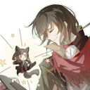 ✶⨾  愚者星 fool `s star  .  .  .  ╱yuzhexing   𖥦 　boost+main Discord server icon