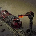 Factorio Train - Clermont-Ferrand