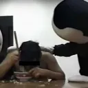 고명지가 테러가 오는데도 반응안하는 방