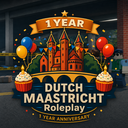 Discovery icon for 1 Year I Dutch Maastricht Roleplay ER:LC™ Discord server