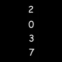 TIME OF 2037