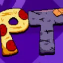 the crumbling tower of pizza