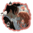 𑣲 ᥲᥒιmᥲ ۶ৎ social & giveaways ⊹ active ⊹ vcs ⊹ guild ⊹   🪽  .ᐟ.ᐟ Discord Server Icon