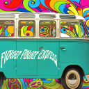 Flower Power Express [LGBTQ+ Hangout] Discord server icon