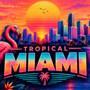 Discovery icon for 🦩Tropical☀Miami🌴 Discord server