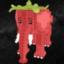 Server icon for 🍓4 INVITES = FREE STRAWBERRY ELEPHANT!