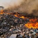 The flaming dump heap