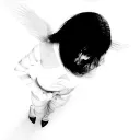 black and white Discord Server Icon