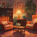 Liv and Kat's Living Room