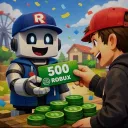 500 robux giveaway at 150 members