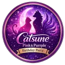 Catsune Pink & Purrple Birthday Party
