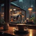  ⋆   𝑀𝒾𝒹𝓃𝒾𝑔𝒽𝓉 𝒞𝒶𝒻𝑒... Discord Server Icon