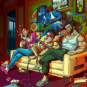 A Marvel Universe Discord server icon