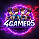 4 gamers 🎮👾 Discord server icon