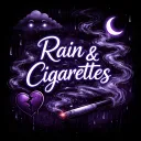 ☾ rain & cigarettes ☔