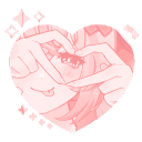 ꨄ      𝐹 𝐼 𝑅 𝒮 𝒯   ⋆   𝒦 𝐼 𝒮 𝒮     .ᐟ Discord server icon