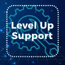LEVEL UP SUPPORT — Community & Game Improvement Hub Discord server icon