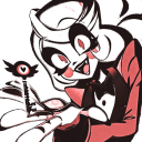 🎧ྀི　hazbin　﹒　trust  us　   ⁾⁾ Discord server icon