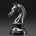 Knight gives checkmate