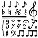 ｡𖦹 ; the music meet .ᐟ🎶🎸 Discord server icon