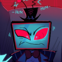𑣲𝓳 hazbin hotel Discord server icon