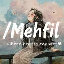 /Mehfil 𐙚𓂃⭑ᥫ᭡  ! | Social • VC • Chill • Gws • Gaming • Active Discord server icon