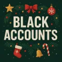 BLACK ACCOUNTS 🎅🎄 # 100