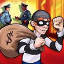 Gift robbery icon