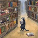 Cats can read