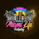 Miami Life Roleplay Discord Server Icon – Gaming