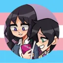 Trans girl lewd zone Discord Server Icon