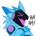 Axol’s Protogen sticker Palace