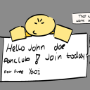 hello john doe fanclub Discord server icon