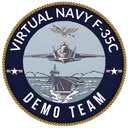 Virtual F-35C Lighting II Demonstration Team