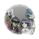 🎸⋆⭒˚｡⋆ Gorillaz Fan Club ꩜ .ᐟ Discord server icon