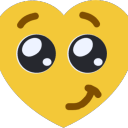 grin heart Discord server icon