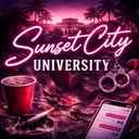 Sunset City University server icon
